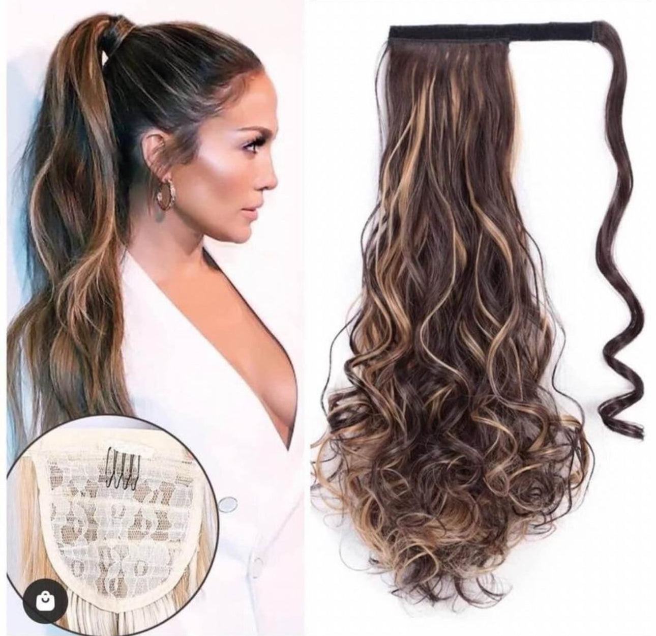 Mia Ponytails Hair Extensions